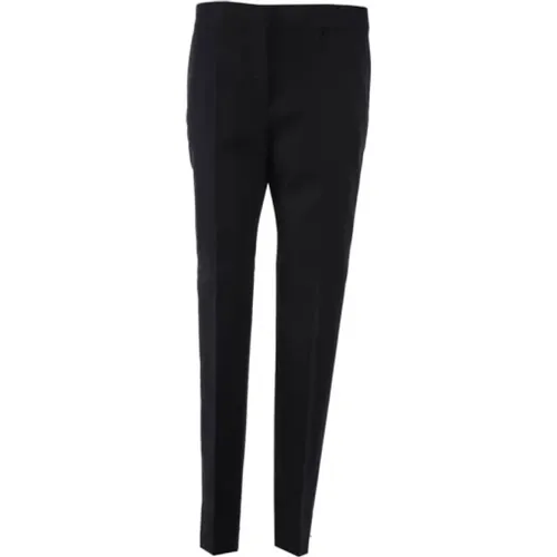 Schwarze Tapered-Fit Hose , Damen, Größe: M - Givenchy - Modalova