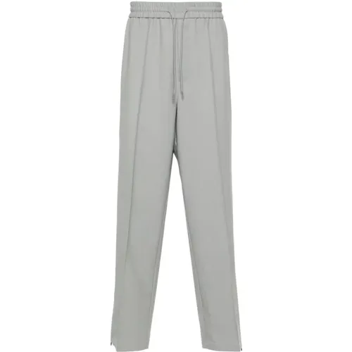 Trousers Grey , male, Sizes: 2XL - Emporio Armani - Modalova