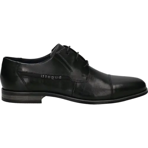 Formale Business Schuhe in Schwarz , Herren, Größe: 45 EU - Bugatti - Modalova