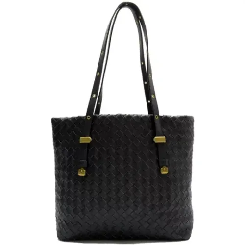 Pre-owned Leder schultertasche - Bottega Veneta Vintage - Modalova