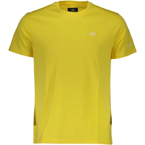 Sun-Kissed Elegance Cotton Tee , Herren, Größe: M - LA MARTINA - Modalova