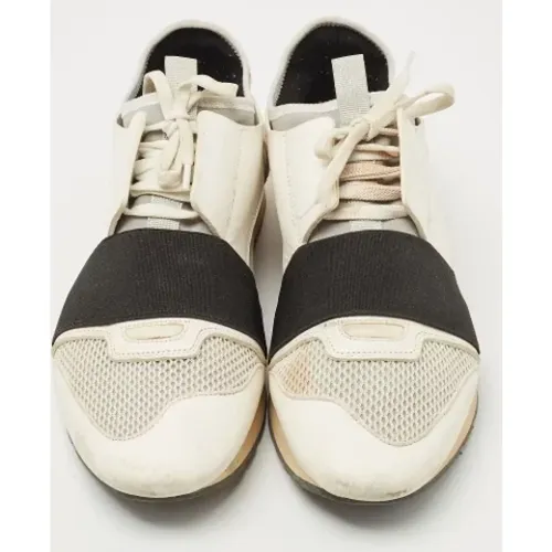 Pre-owned Leather sneakers , female, Sizes: 8 UK - Balenciaga Vintage - Modalova
