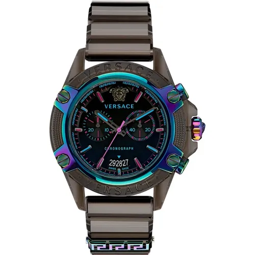 Sport Chrono Active Uhr Versace - Versace - Modalova