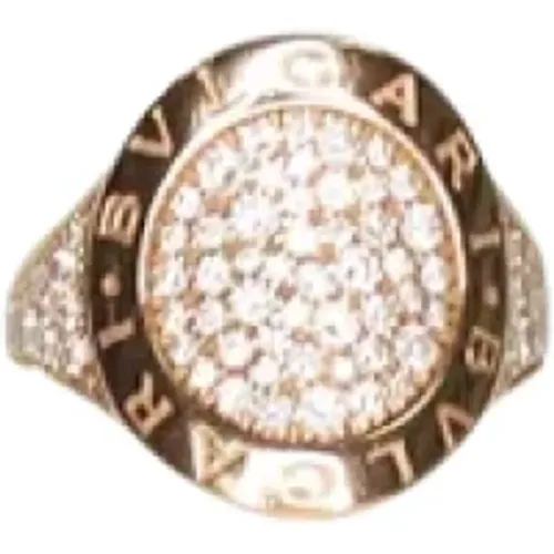 Pre-owned Rose Gold rings , female, Sizes: ONE SIZE - Bvlgari Vintage - Modalova