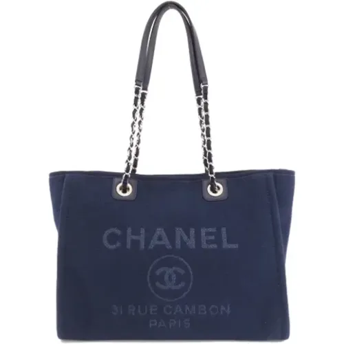 Pre-owned Canvas chanel-bags , female, Sizes: ONE SIZE - Chanel Vintage - Modalova