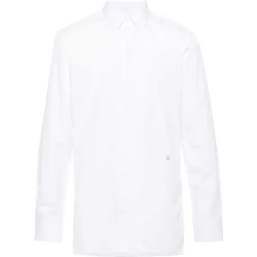 Classic Cotton Shirt , male, Sizes: XL, 2XL, L, M - Givenchy - Modalova