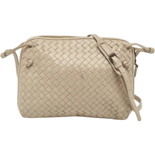 Pre-owned Leder schultertasche - Bottega Veneta Vintage - Modalova