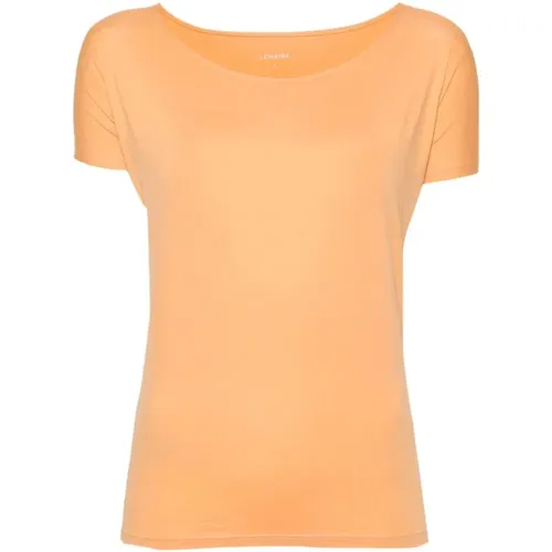 Fresh Peach Short Sleeve Second Skin , female, Sizes: L, S, M - Lemaire - Modalova