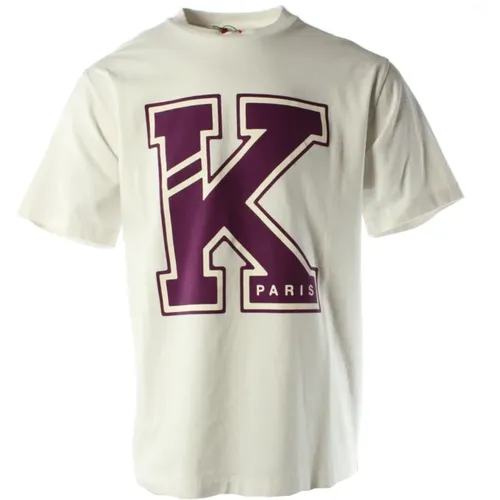 Men's Cotton T-shirt , male, Sizes: M - Kenzo - Modalova