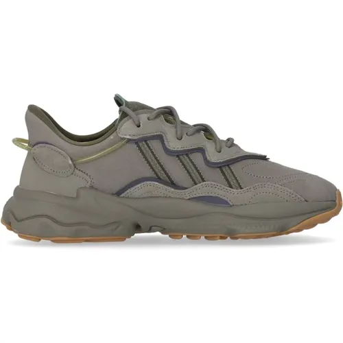 Grauer Low Sneaker mit Tubular-Unterstützung , Herren, Größe: 40 2/3 EU - Adidas - Modalova