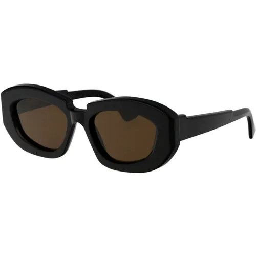 Stylish Sunglasses Maske X23 , female, Sizes: 51 MM - Kuboraum - Modalova