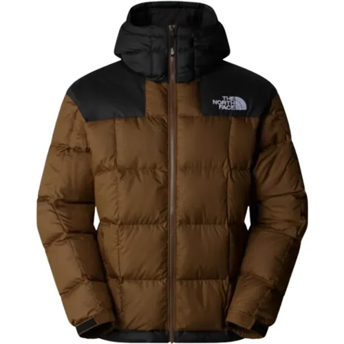 Daunenjacke mit Kapuze in Smokey , Herren, Größe: M - The North Face - Modalova