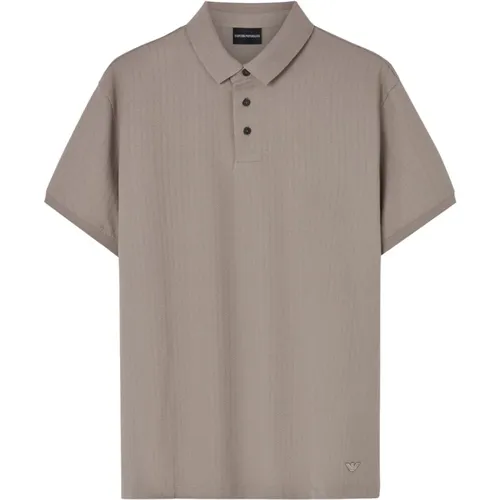 Polo Jersey Shirt , male, Sizes: L, XL, S, XS, M - Emporio Armani - Modalova