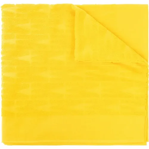 Luxuriöses Gelbes Handtuch - Moschino - Modalova