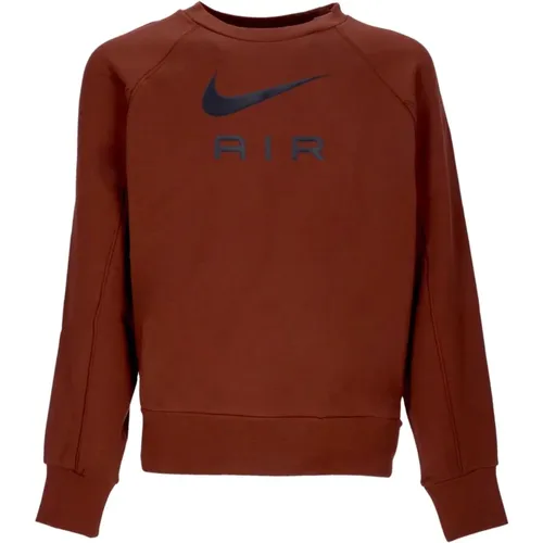 Lightweight Crewneck Sweatshirt Air French Terry , male, Sizes: L, S, XS, XL, M - Nike - Modalova