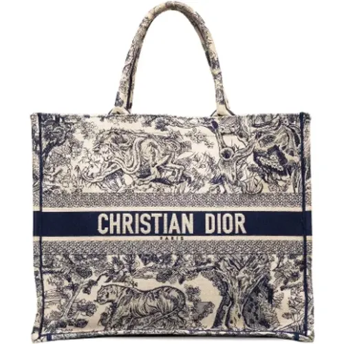 Pre-owned Canvas totes , female, Sizes: ONE SIZE - Dior Vintage - Modalova