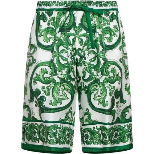 Stylish Shorts , male, Sizes: XL, S - Dolce & Gabbana - Modalova