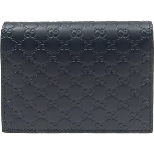 Leather Bifold Wallet , female, Sizes: ONE SIZE - Gucci - Modalova