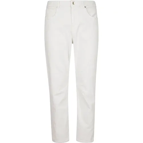 Stretch Denim Pants with Pences , male, Sizes: W32, W30, W38, W34, W36 - Eleventy - Modalova