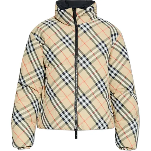 Reversible jacket , female, Sizes: XS, S, M, L, XL - Burberry - Modalova