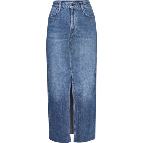 Blaue Jeans Bleistiftrock - RICH & ROYAL - Modalova