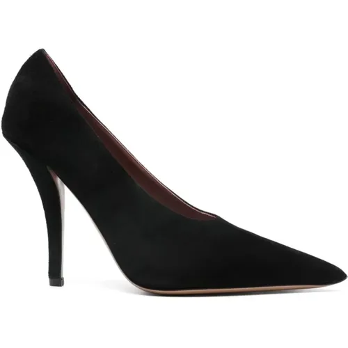 Schwarzer Jessica Pump Elegante Absätze - Paris Texas - Modalova