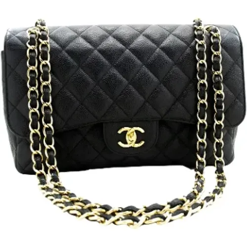 Pre-owned Leather chanel-bags , female, Sizes: ONE SIZE - Chanel Vintage - Modalova