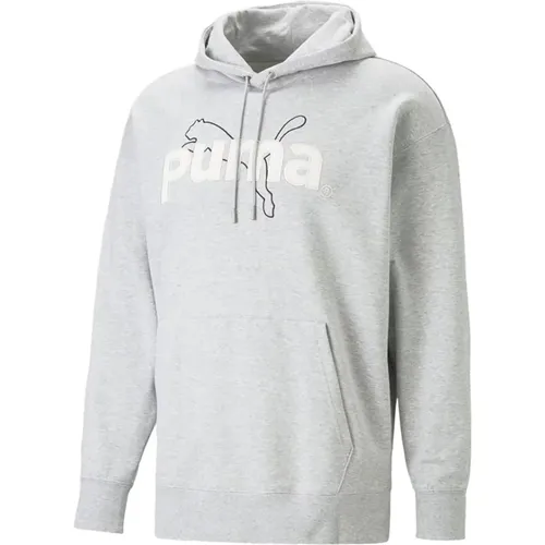 Team Grafik Hoodie , Herren, Größe: L - Puma - Modalova