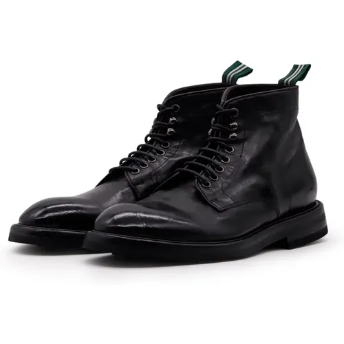 Lace-up Boots , male, Sizes: 6 UK - Green George - Modalova