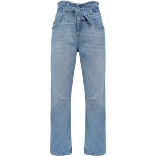 Jeans Karotten-Fit Con Cintura Art. 1J10R0Y78Nf15 - pinko - Modalova