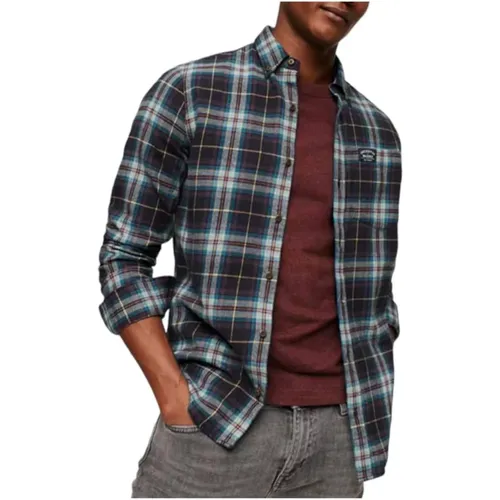 Rustic Lumberjack Shirt , male, Sizes: S - Superdry - Modalova