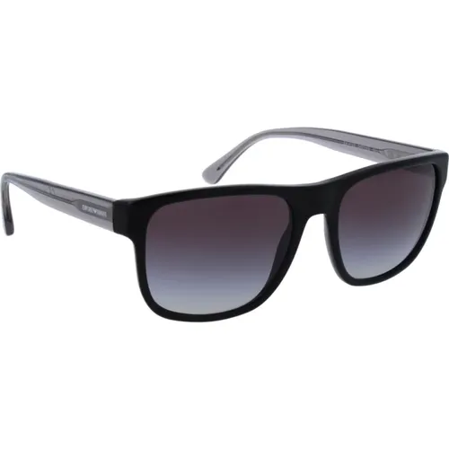 Gradient Lens Men's Sunglasses , male, Sizes: 56 MM - Emporio Armani - Modalova