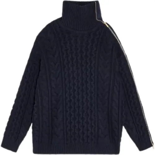 Dunkelblauer Pullover Semicouture - Semicouture - Modalova