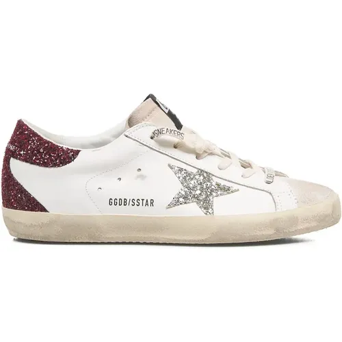 Weiße Sneakers Super Star Classic , Damen, Größe: 39 EU - Golden Goose - Modalova