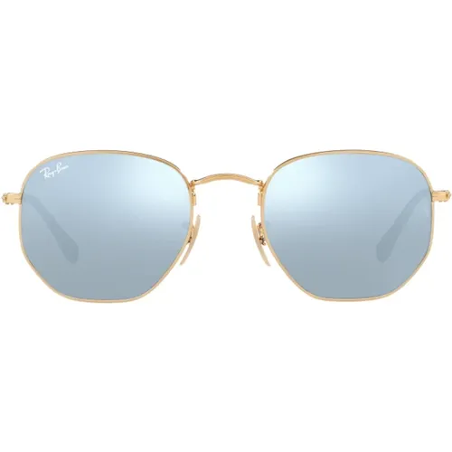 Rb3548 Hexagonal Flat Lenses Polarized Sunglasses , female, Sizes: 48 MM - Ray-Ban - Modalova