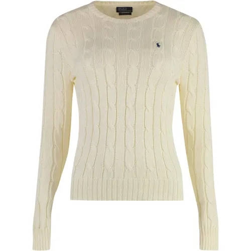 Zopfmusterpullover , Damen, Größe: M - Ralph Lauren - Modalova