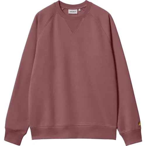 Cotton Crew-neck Sweatshirt , male, Sizes: L, XL, M, S - Carhartt WIP - Modalova