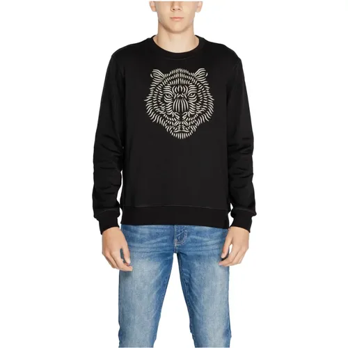 Schwarzer All-Over Print Sweatshirt - Antony Morato - Modalova