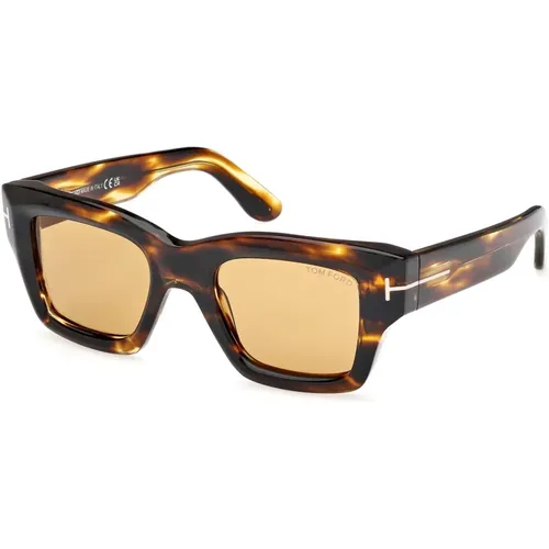 Stilvolle Sonnenbrille Ft1154 Ilias , Herren, Größe: 50 MM - Tom Ford - Modalova