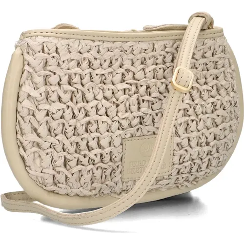 Raffia Schultertasche Elle Lia - Fred de la Bretoniere - Modalova