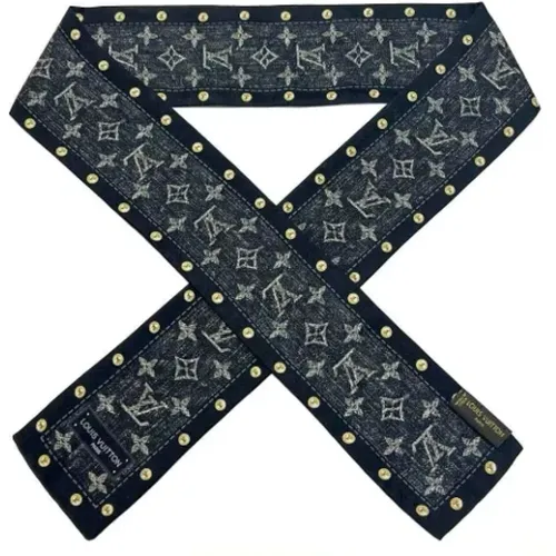 Pre-owned Silk scarves , female, Sizes: ONE SIZE - Louis Vuitton Vintage - Modalova