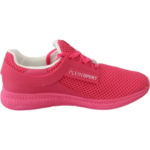 Elegante Fuxia Runner Becky Sneakers , Damen, Größe: 36 EU - Plein Sport - Modalova