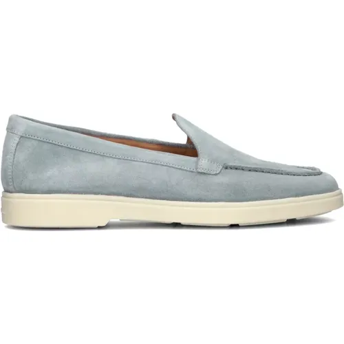 Slip-On Shoes Sky Suede , female, Sizes: 3 UK - Santoni - Modalova