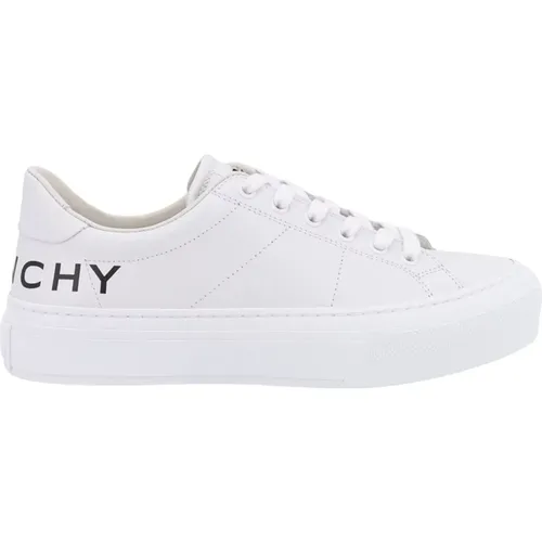 Weiße Ledersneakers - Aw23 , Damen, Größe: 37 EU - Givenchy - Modalova