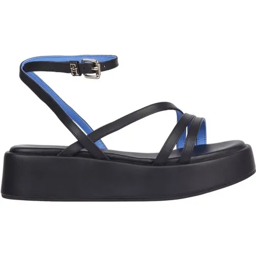 Strap Platform Sandals , female, Sizes: 6 UK, 5 UK, 7 UK - Tommy Hilfiger - Modalova