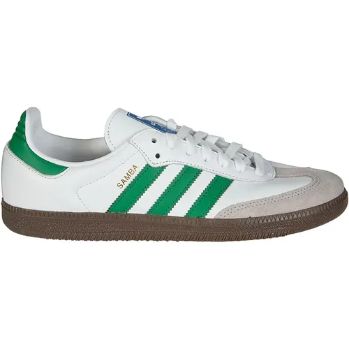 Classic Samba OG Sneakers , male, Sizes: 8 1/2 UK, 10 1/2 UK, 7 UK, 9 1/2 UK, 10 UK, 9 UK, 7 1/2 UK - Adidas - Modalova