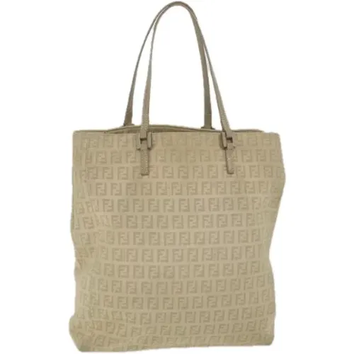 Pre-owned Canvas totes , female, Sizes: ONE SIZE - Fendi Vintage - Modalova