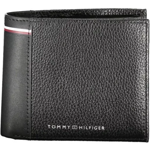 Leather Wallet with Coin Purse , male, Sizes: ONE SIZE - Tommy Hilfiger - Modalova