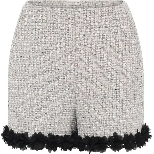 Grau Karierte Shorts & Knickers Fumewortbbnadinus - Bruuns Bazaar - Modalova