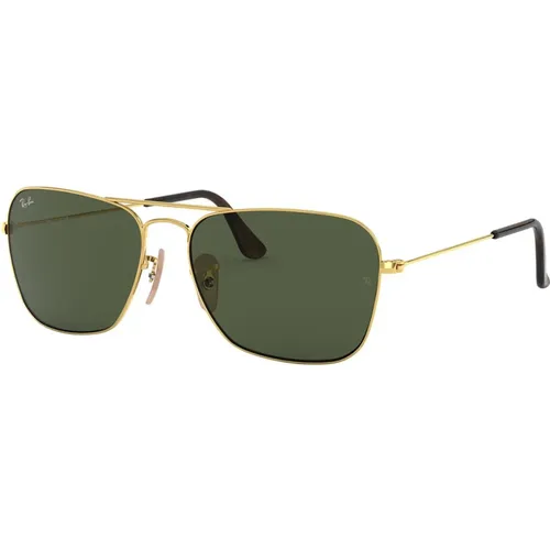 Geometrische Aviator Sonnenbrille Caravan Modell , unisex, Größe: 55 MM - Ray-Ban - Modalova